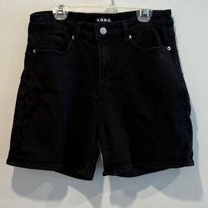 S.O.N.G Women's Classic Black Jean Shorts